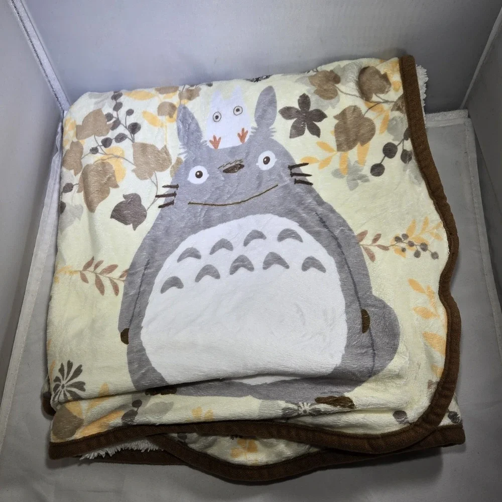 My Neighbor Totoro Cushion Blanket Plush‎ Rare Offical Studio Ghibli Anime